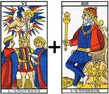 amoureux tarot combinaison|Lamoureux au tarot : combinaisons & interprétations révélatrices